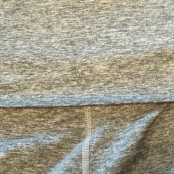 Aerie Offline The Hugger Flare Foldover Hi Rise Gray Leggings Women Sz L Pocket - Picture 8 of 8